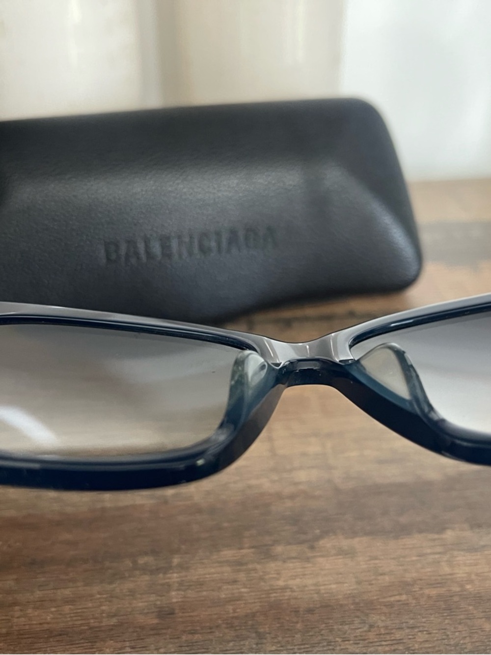 Balenciaga Sunglasses - Model BB0102SA-001 in Navy - BRAND NEW 💙 - Picture 8 of 11